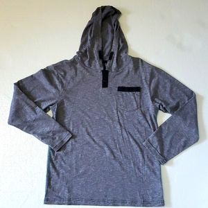 Ocean Current hooded long sleeve tee